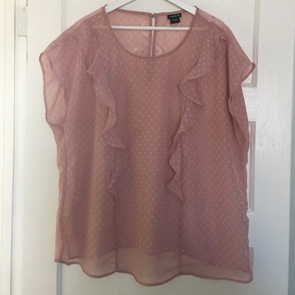 Blush Pink Torrid Top